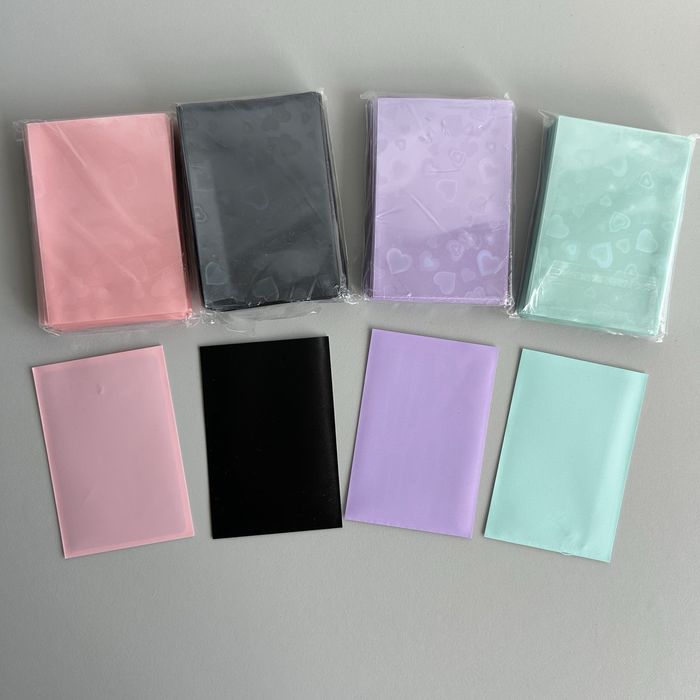 Голографічні Протектори для карт кольорові kpop