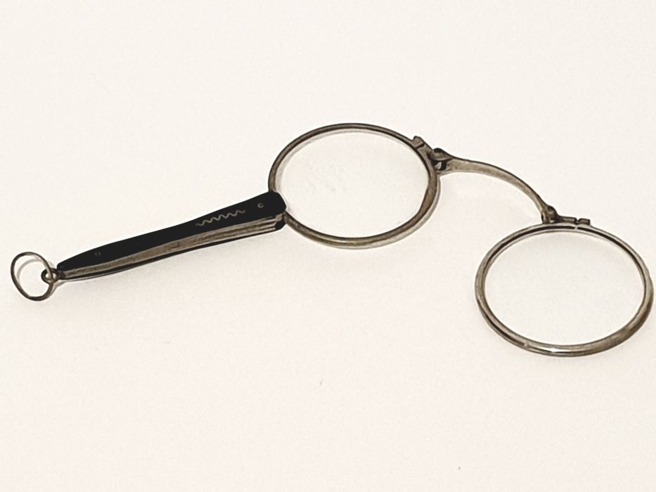 Raros antigos óculos/ Luneta / lorgnette dobrável