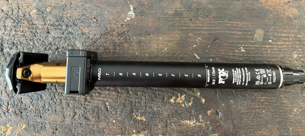 Espigao de selim telescopio Fox transfer neo (wireless) 175mm