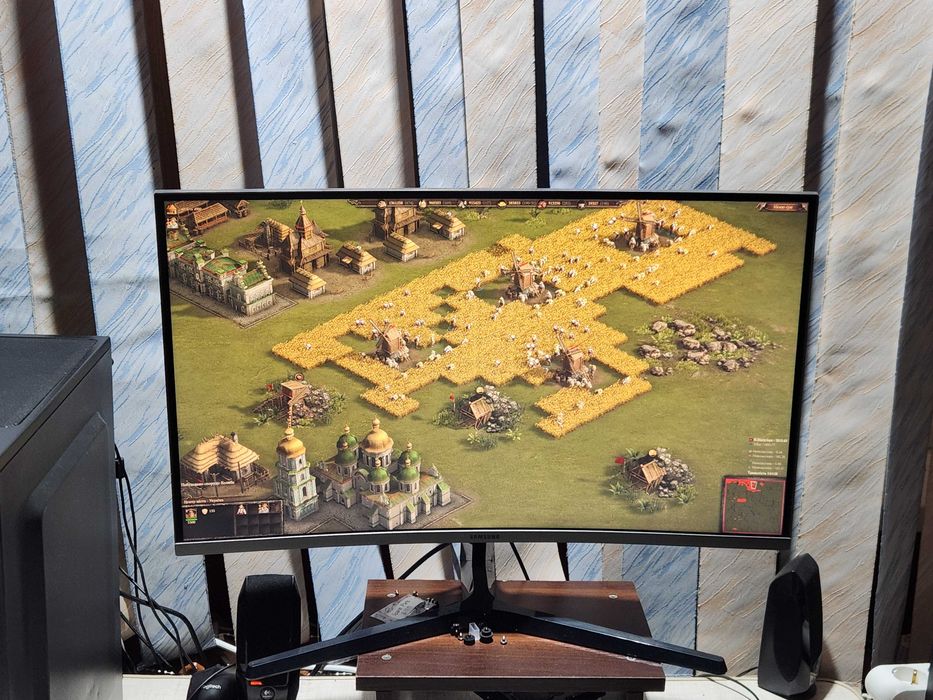 Монітор 27" Samsung вигнутий Curved LC27JG50QQI 144 Гц