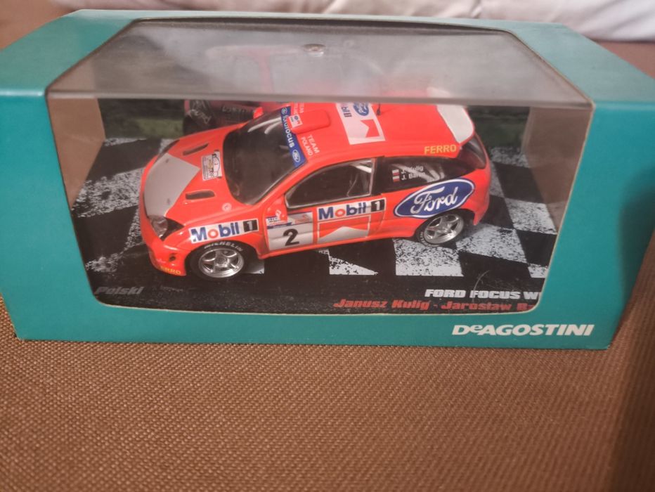 Ford Focus WRC DeAgostini.cena.150zł.