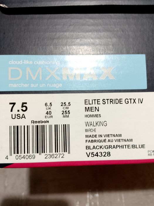 Reebok Elite Stride GTX IV Мужские кроссовки с  мембраной Gore-Tex