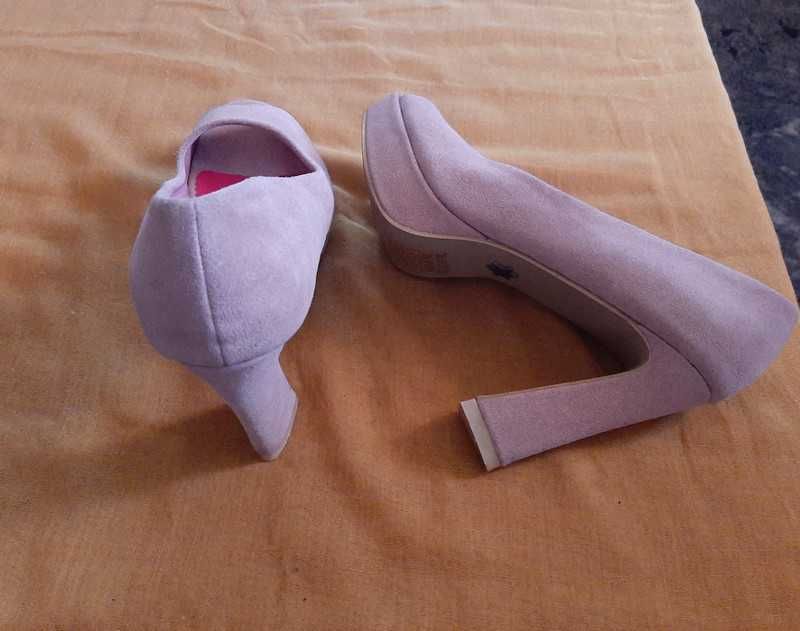 Sandalias peep toe T-38