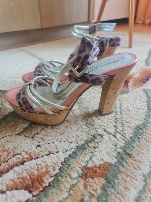 Buty Sandały na słupku tamaris trend. R.37