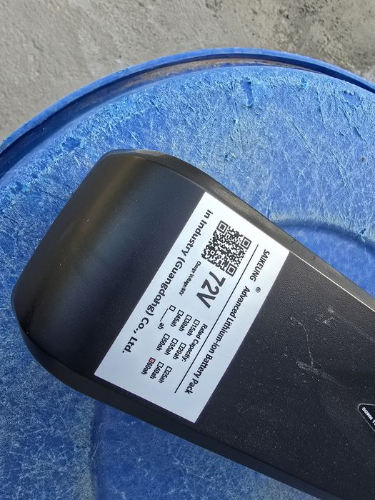 Bicicleta elétrica 3000W completa mas inacabada