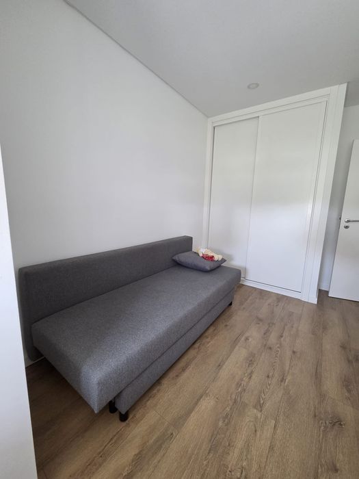Sofá cama ikea cinzento