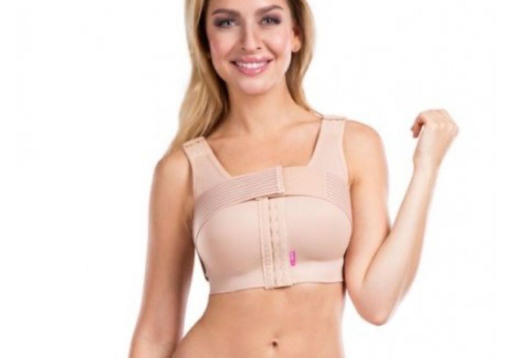 Biustonosz pooperacyjny plus pas lipo elastic