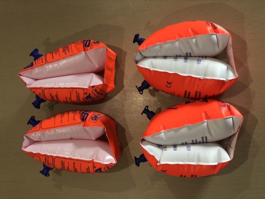 Braçadeiras para crianças 0-24 meses e 1-6 anos