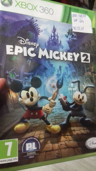 Disney epic mickey xbox 360, sklep tychy, wymiana