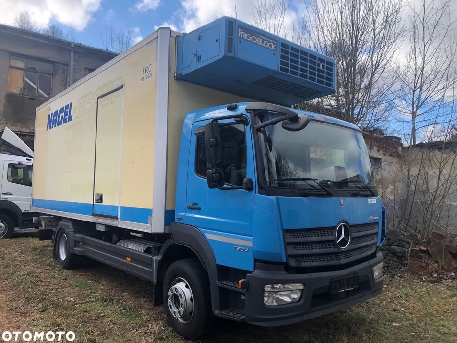 Mercedes-Benz ATEGO 1624L Chłodnia 6.15m | Drzwi | 2 x MultiTemp | Winda | Euro-6  Ład: 8 000 Kg |15 Pal | Kamera | Webasto | Drzwi Boczne *Stan Idealny*