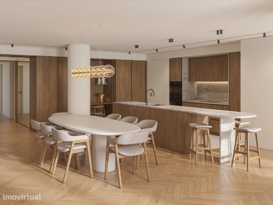 Elegante apartamento T4 no Chiado