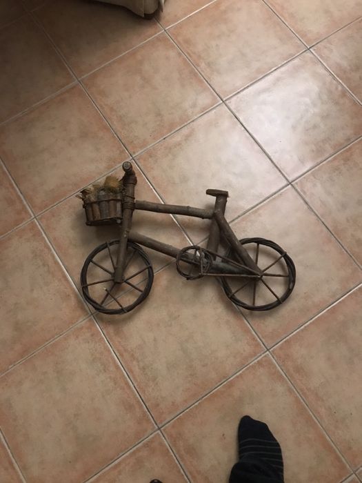 Bicicleta de decoração