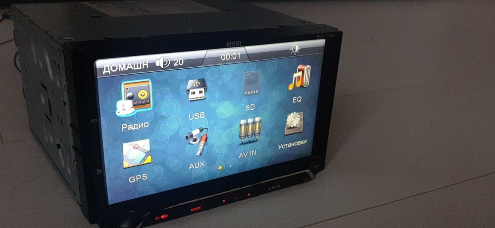 Автомагнитола Mystery MDD-7170NV 2DIN, USB, Спутниковый GPS, TV тюнер