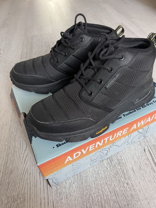 Черевики демісезон Skechers, чорні, розмір 42 (27см)