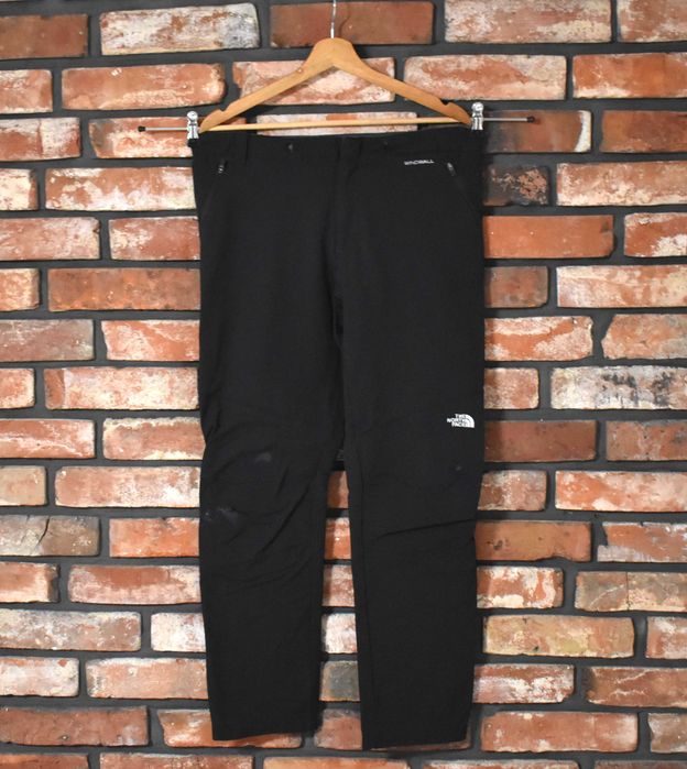 The North Face spodnie Windwall czarne oryginał M