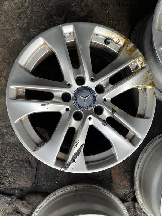 Mercedes W204 C Alufelgi Felgi BORBET 16 Cali 7J KPL