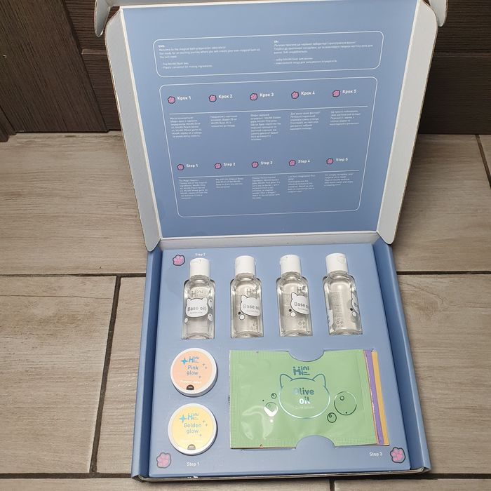Подарунковий набір для дівчинки Бокс для ванни MiniMi  kids beauty