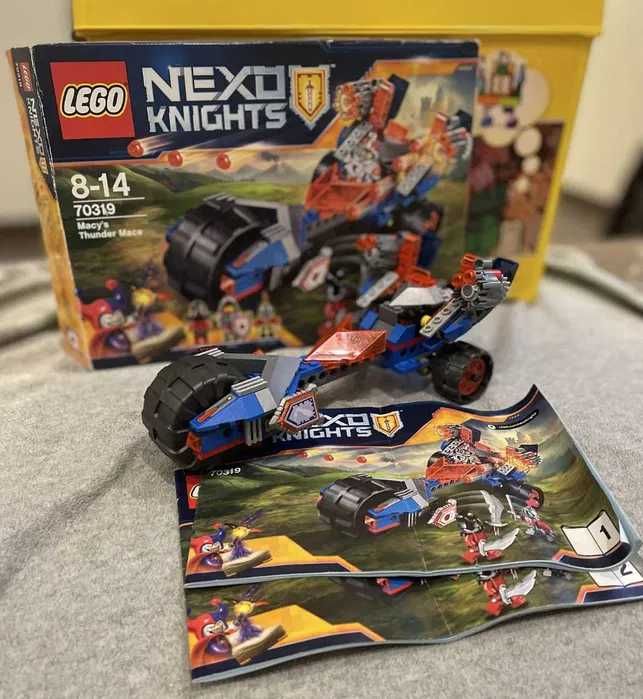 Конструктор Lego Nexo Knights Молниеносная машина Мэйси 70319
