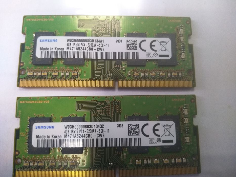 ОЗУ для ноутбука  DDR4 новое 4ГБ 3200