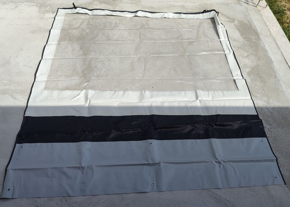 Parede frontal para toldo da autocaravana