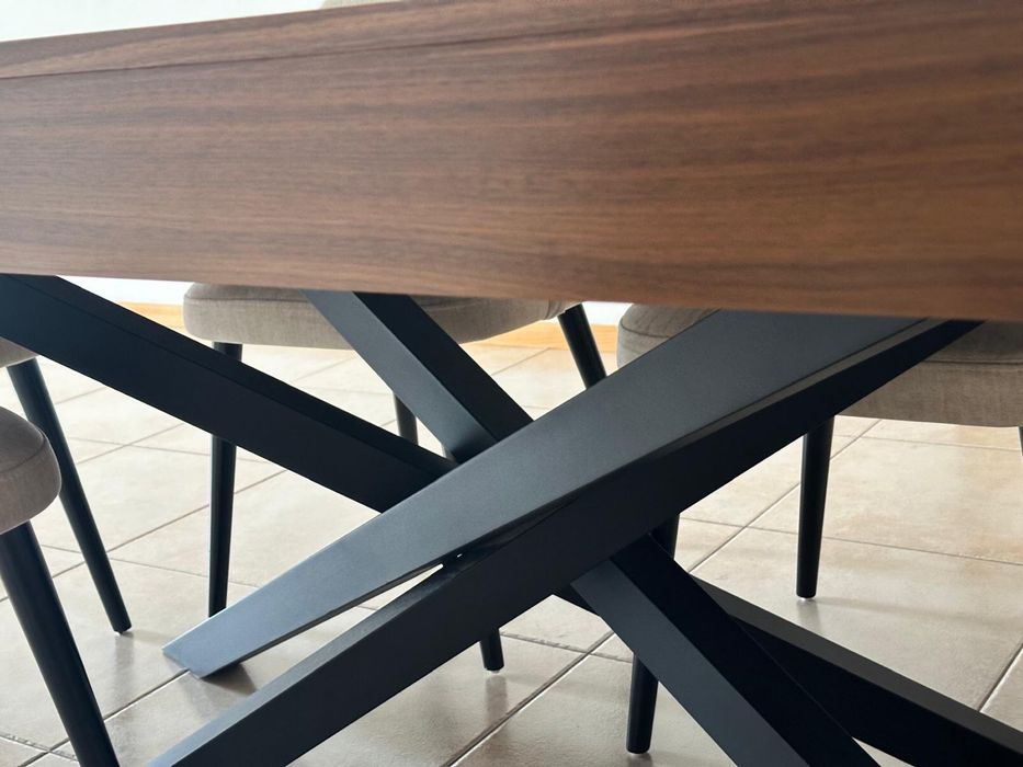 Mesa de Madeira Extensivel Sala