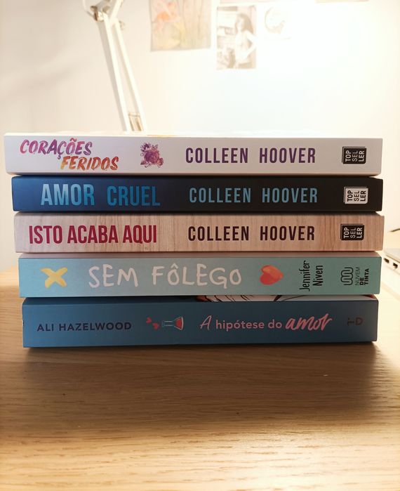 Vários Livros (Colleen Hoover e outros) Leitura jovem adulto