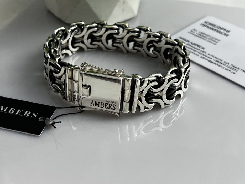 Массивный браслет РАМЗЕС 140 грамм