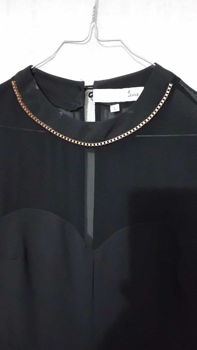 Vestido preto verão - tam.L - casual/festa - bom estado