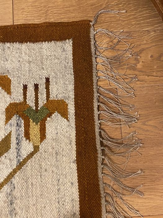 Wzorzysty prostokątny kilim