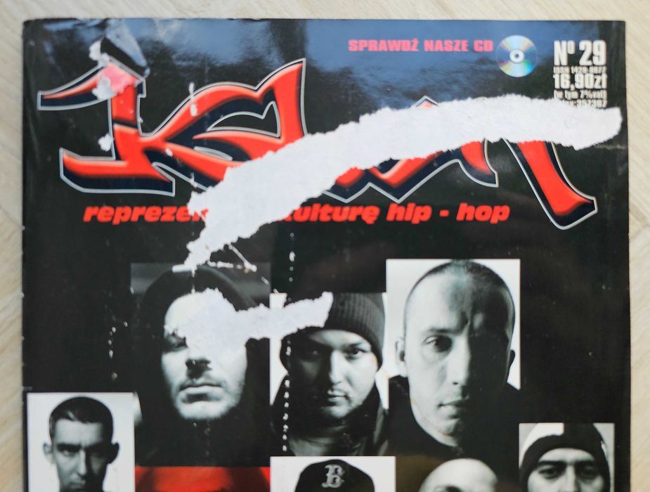 Magzayn KLAN nr 29 + CD hip-hop, Mor W.A., Gural, Dab,