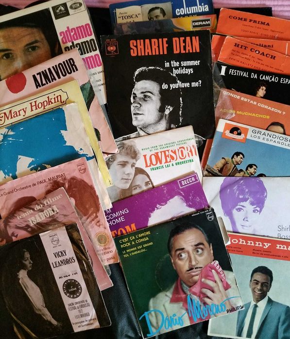 Singles vinil anos 60 / 70 / 80