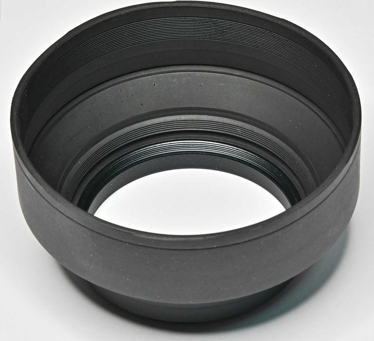 Para-sol de borracha Ø 67mm para objetiva a partir de 35mm