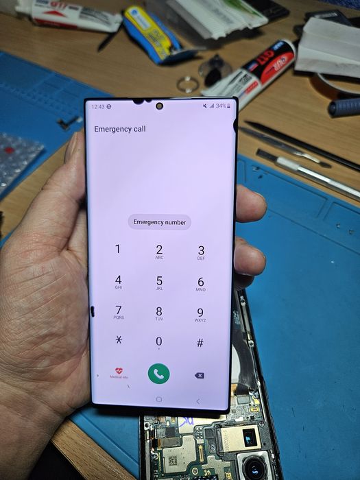 Дисплей Samsung Note 20 Ultra N985 note 20 ultra n986 Оригінал екран