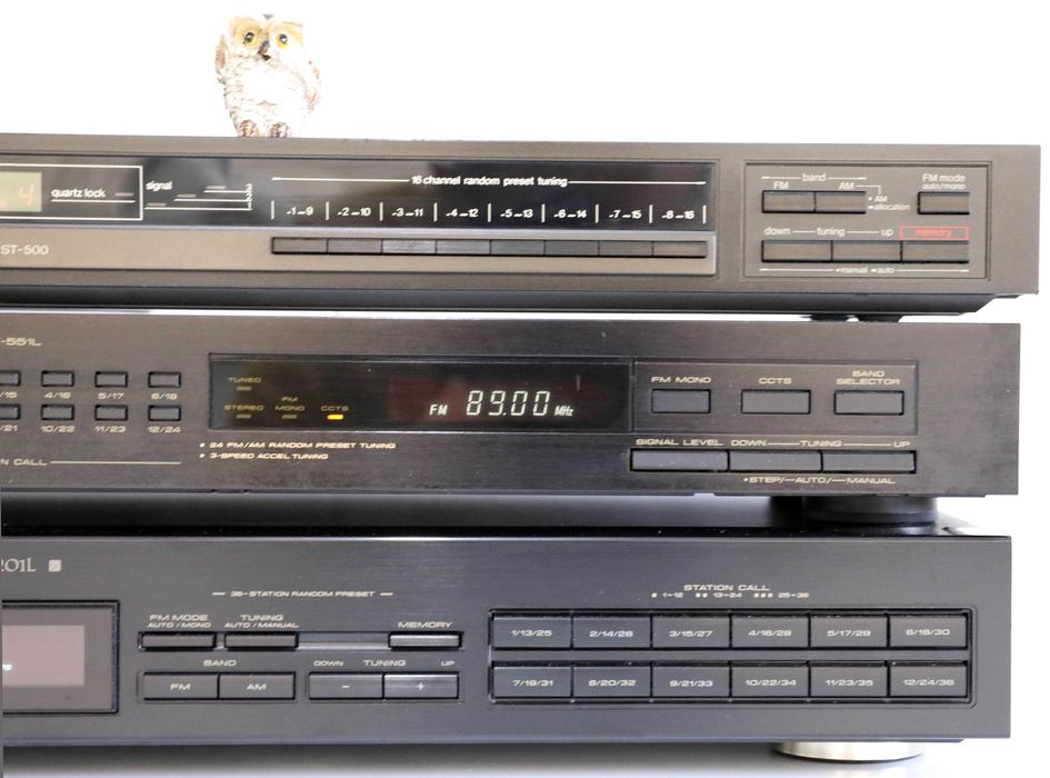 Technics e Pioneer Tuner digital quartz