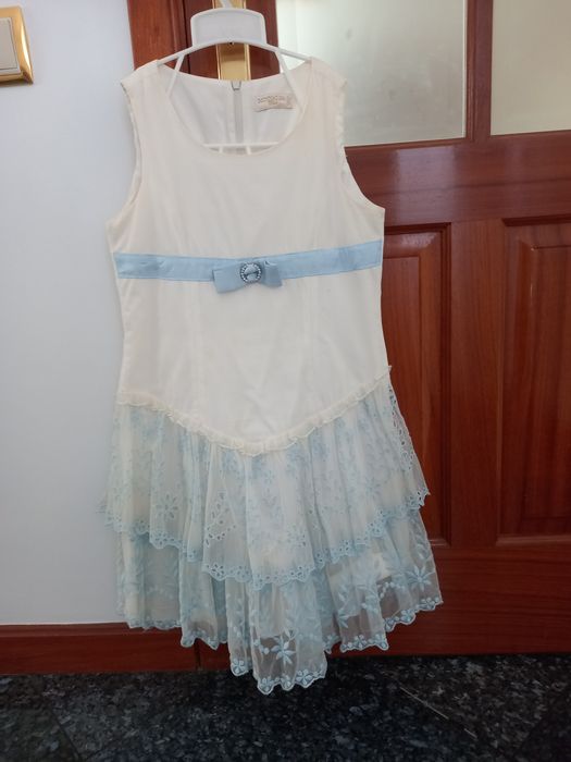 Vestido de menina de cerimónia ou festa comunhão
