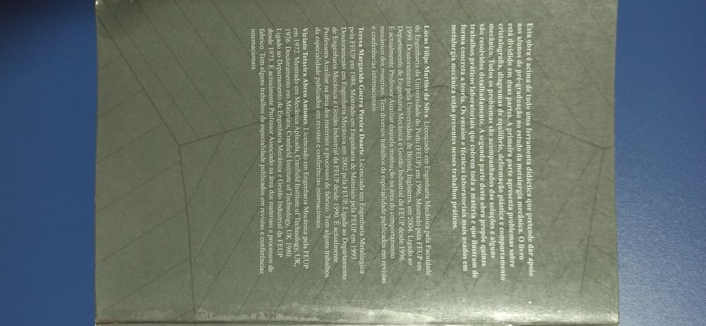 Problemas e trabalhos práticos de metalurgia