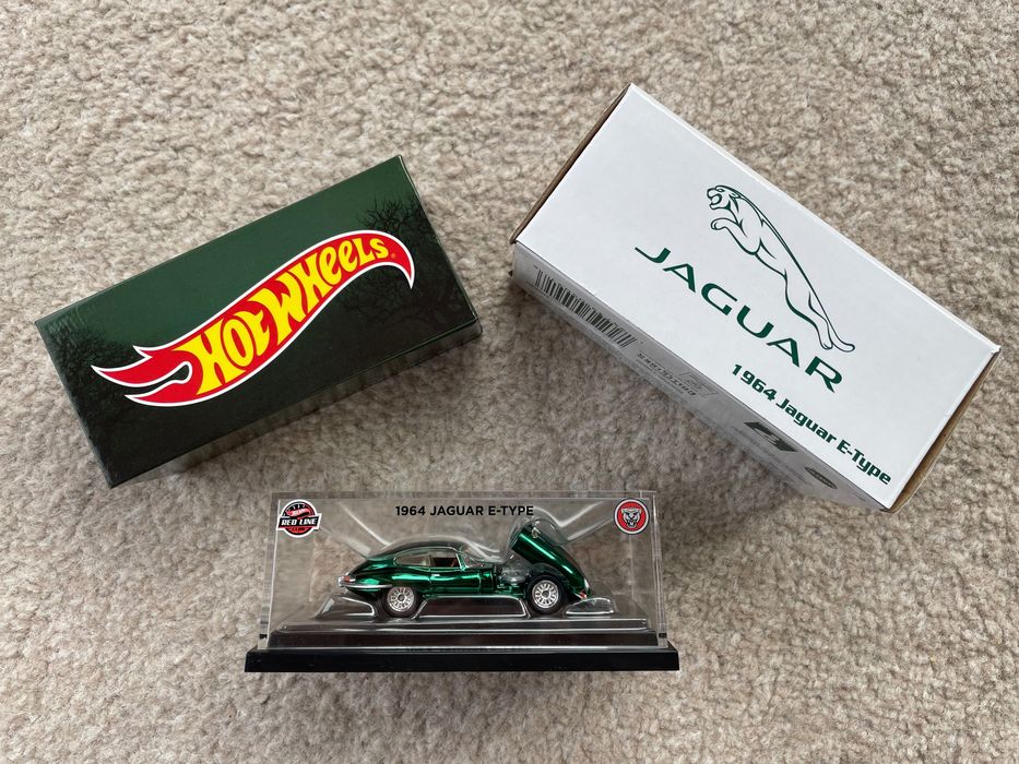 Jaguar E-Type 1964 RLC Hot Wheels Libiąż • OLX.pl