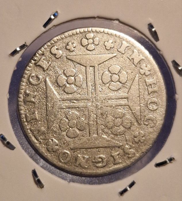 Moeda de prata 12 vinténs 1752 D. José I