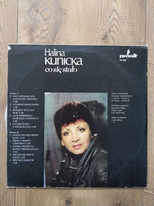 Winyl: Halina Kunicka - Co się stało