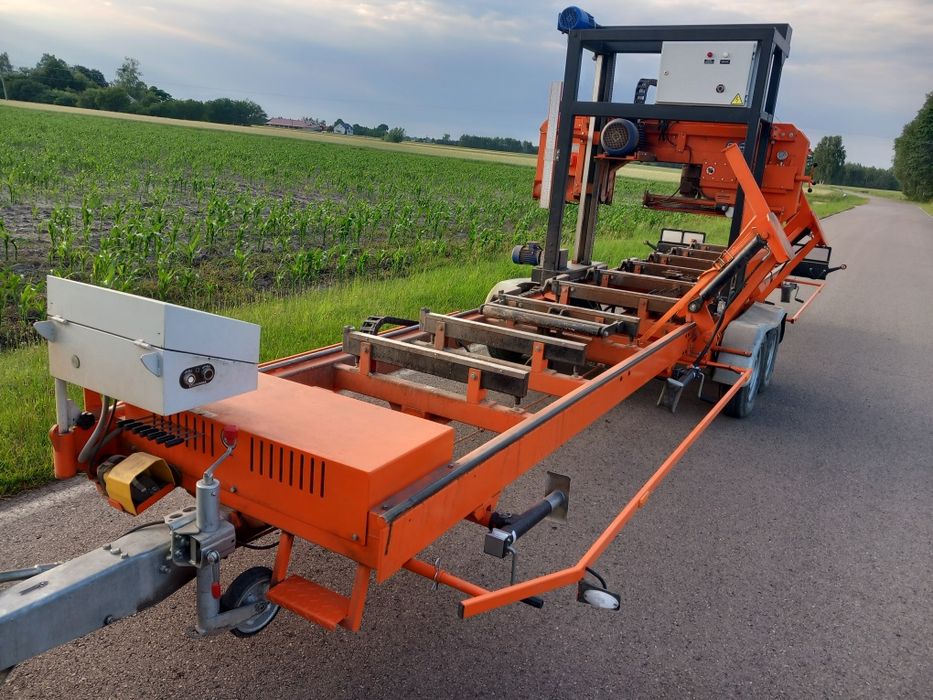Tartak mobilny trak przewoźny usługi
