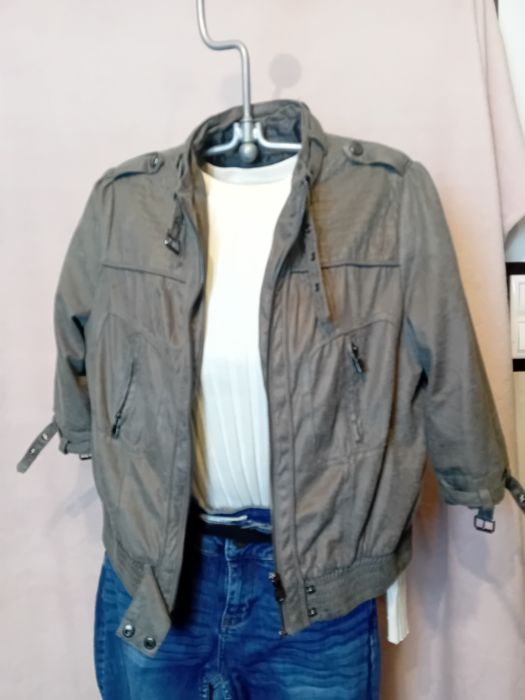 #Zara basic kurtka beżowa