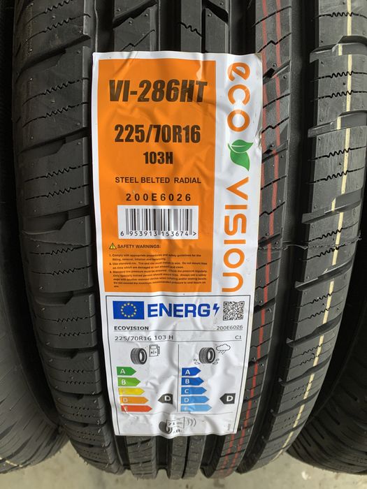 (4шт) нові 225/70R16 Ecovision VI-286HT (103H) всесезонні шини