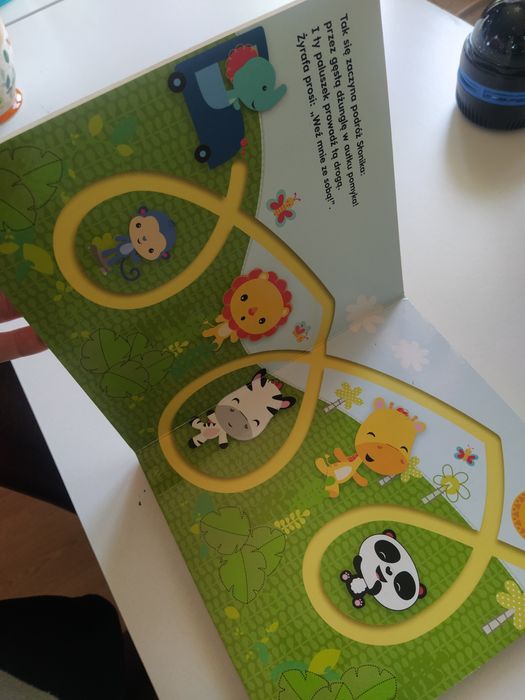 Książeczka Fisher Price W drogę