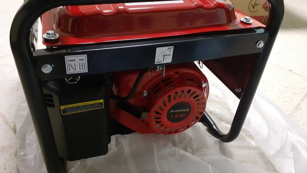 Генератор бензиновий Slogger BC3000 - 3 кВт - мідна обмотка + 1л оливи