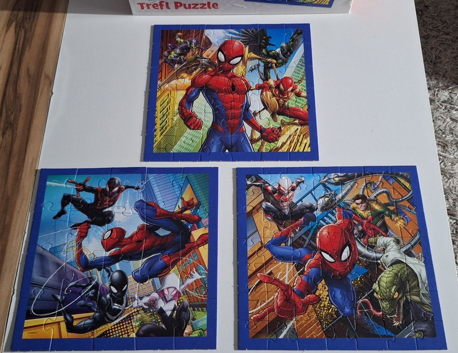 Puzzle spiderman 3+ 20, 36 i 50 el