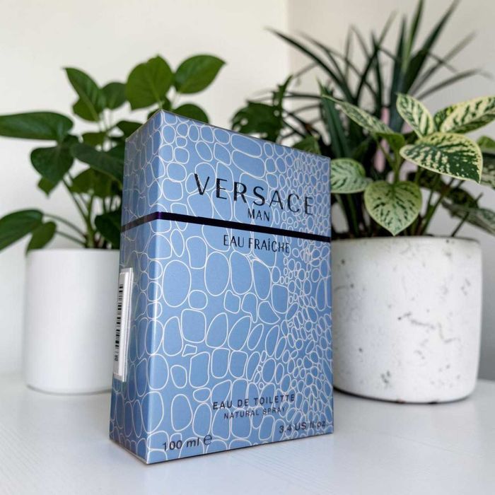 БЕЗ ПЕРЕДПЛАТИ Чоловічі парфуми Versace Man Eau Fraiche 100 ml Оригінал Версаче Ман Ео Фреш EDT