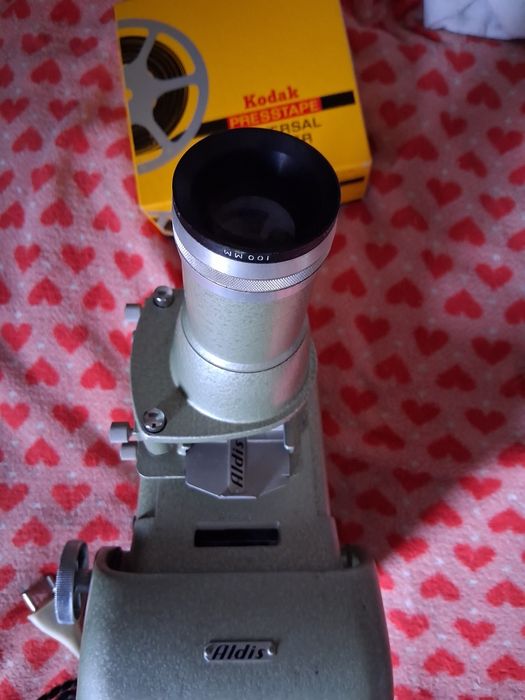 Projector de filmes  Slides Aldis 8mm, 16mm