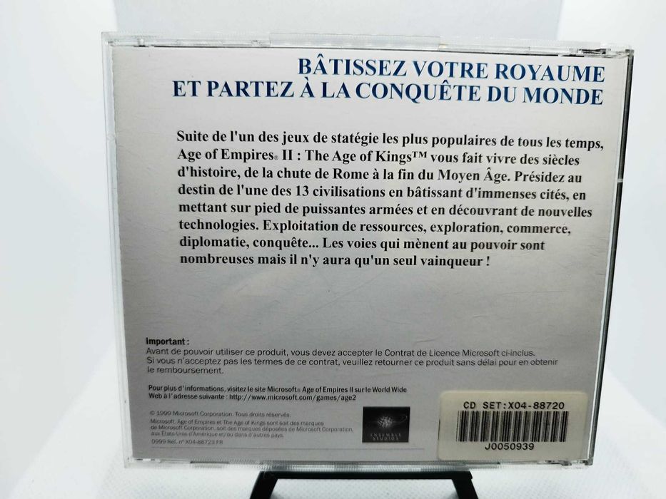 Age of Empires II: The Age of Kings PC CD Original