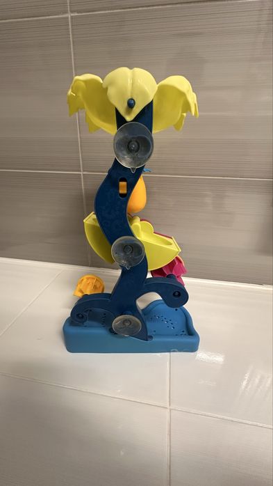 Ігровий набір для гри з водою B. toys — «Тропічний водоспад» (Tropical Waterfall Water Wheel Playset) (Виробник: Maison Battat / B. toys)
