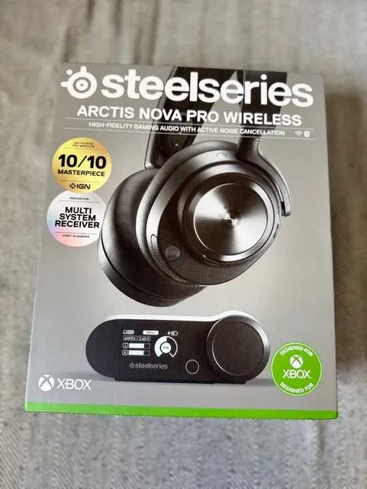 SteelSeries Arctis Nova ProX Wireless + Arctis Nova Booster Pack64740207746178122